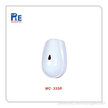 Wireless Portable Small PIR Wall Mounting Detector / Pet Immunity With CR123A Lithium Battery
